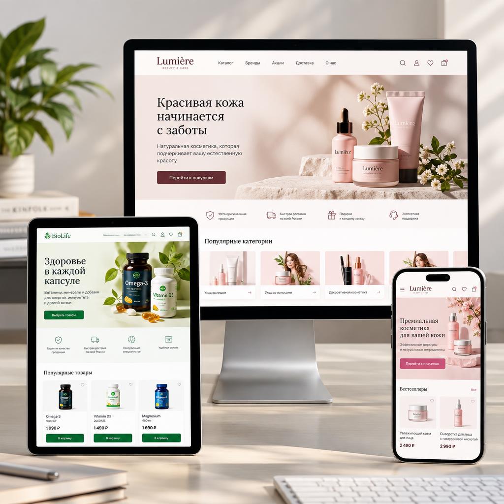 Команда работает с платформой для интернет-магазина OKsoft